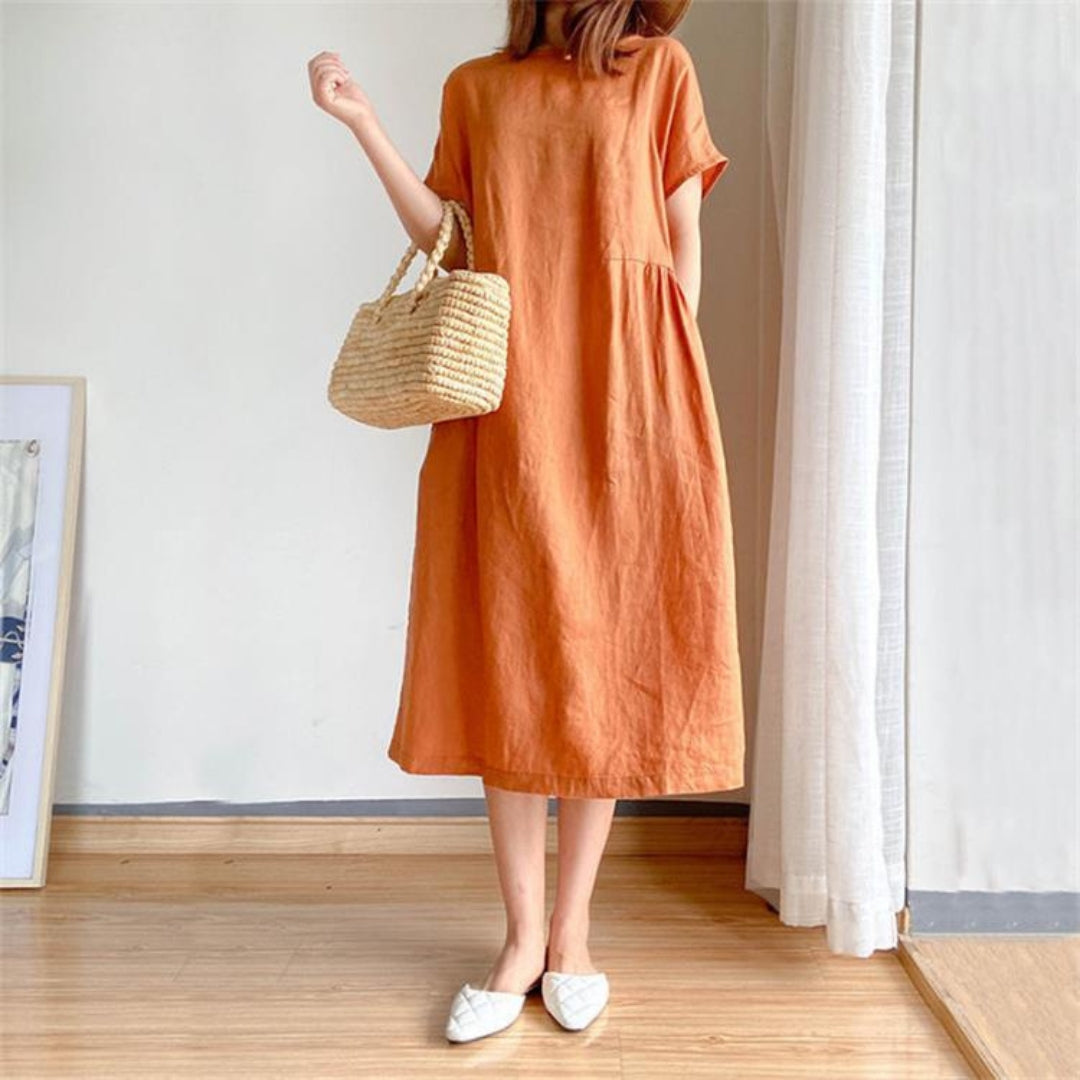 Penny | Short Sleeve Summer Dress