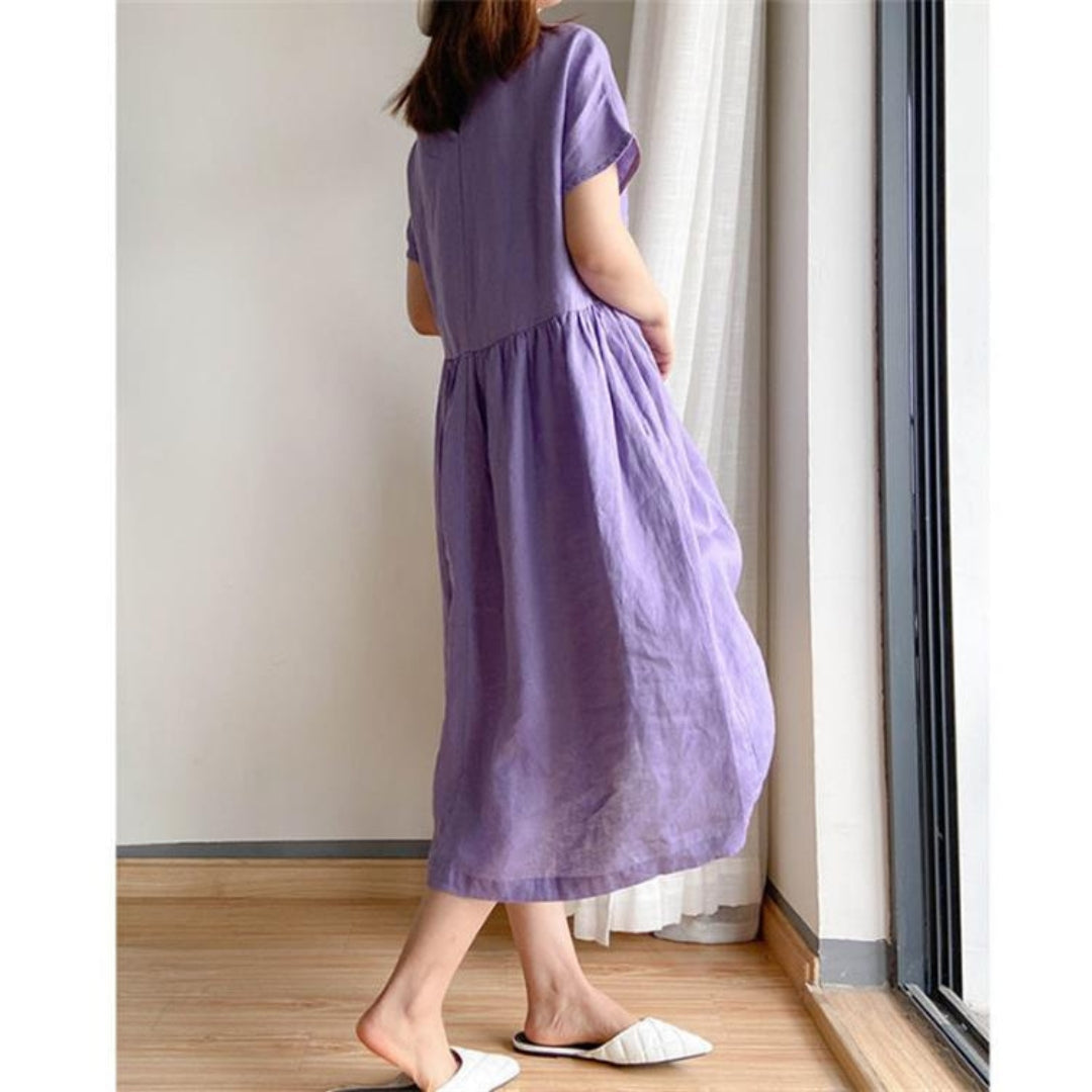 Penny | Short Sleeve Summer Dress
