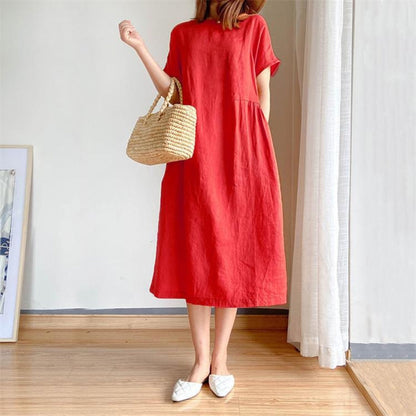 Penny | Short Sleeve Summer Dress
