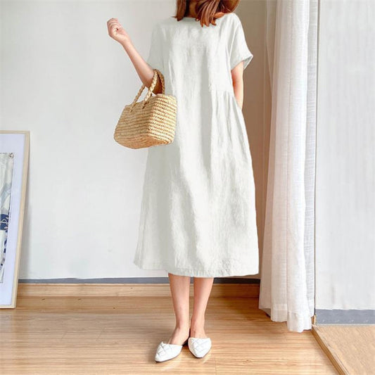 Penny | Short Sleeve Summer Dress