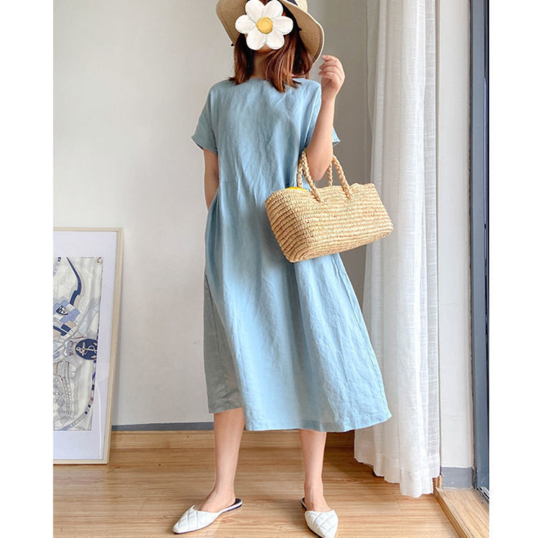 Penny | Short Sleeve Summer Dress
