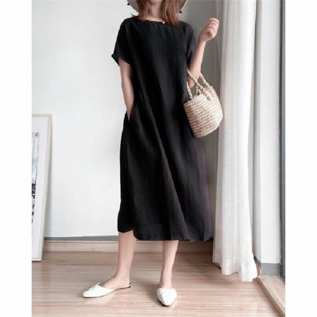 Penny | Short Sleeve Summer Dress