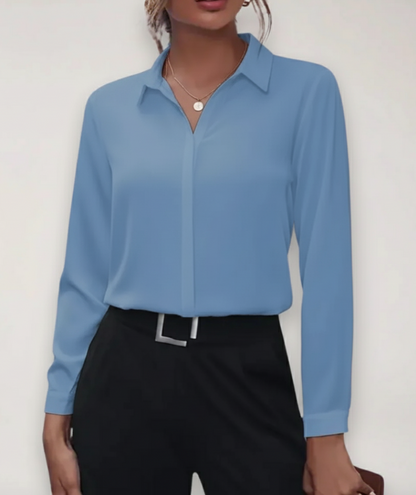 Sofia | Buttoned Office Blouse