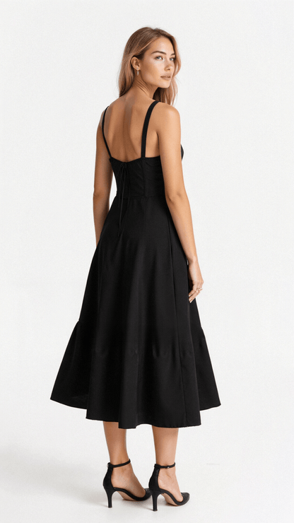 daisy | corset midi dress