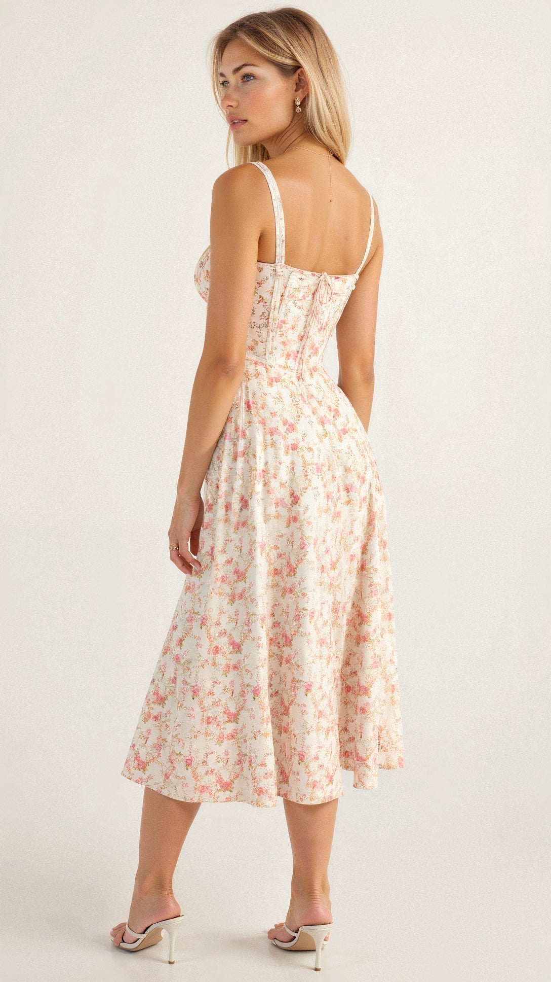 daisy | corset midi dress
