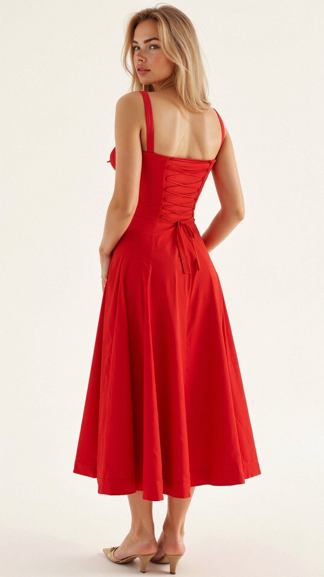 daisy | corset midi dress