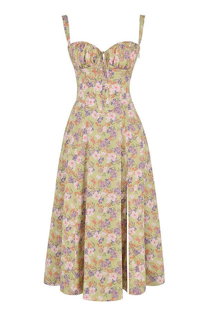 daisy | corset midi dress