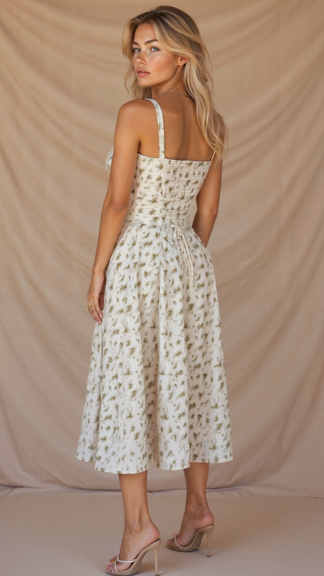 daisy | corset midi dress