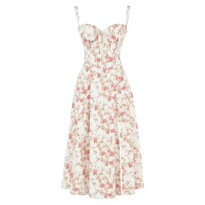 daisy | corset midi dress