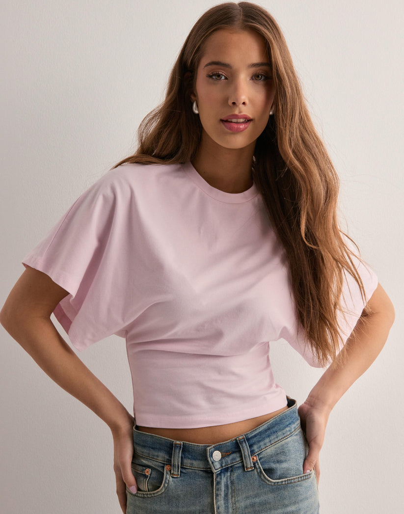 Amaya | Wide Sleeve T-Shirt with Tailored Fit