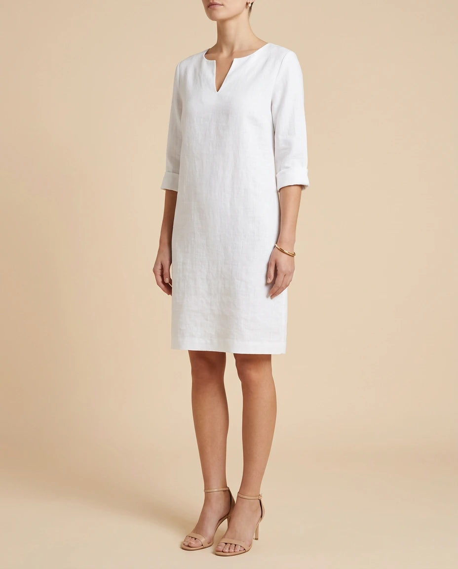 Cherish | V-Neck Knee-Length Dress