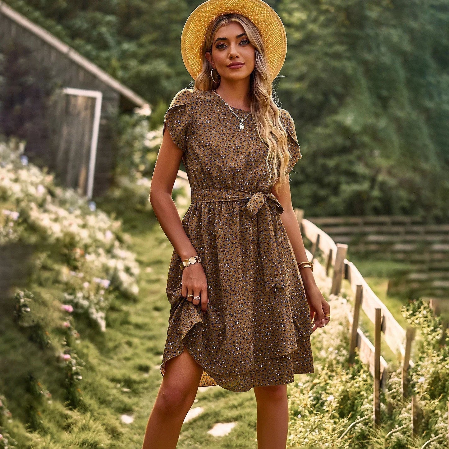 Daisy | Chic Floral Summer Dress