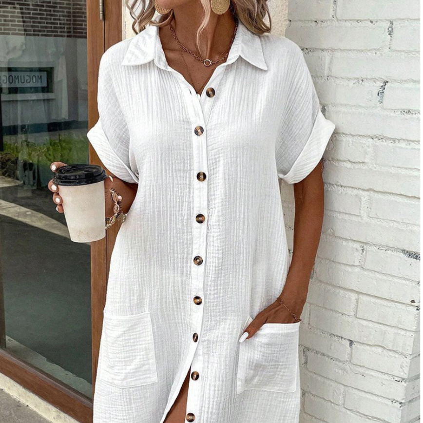 Saskia | Summer Shirt Dress