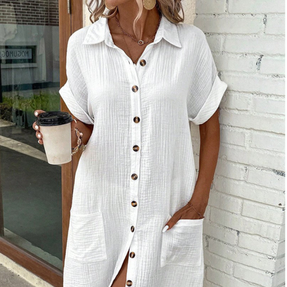 Saskia | Summer Shirt Dress